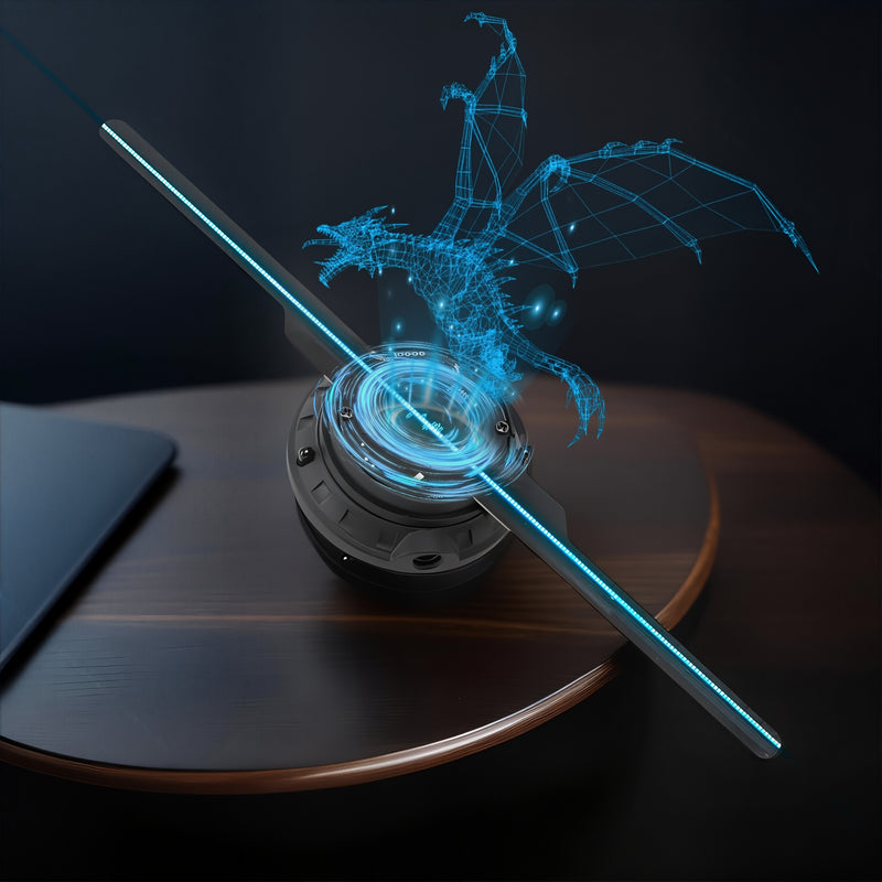 3D Hologram Fan Display – LED Projector
