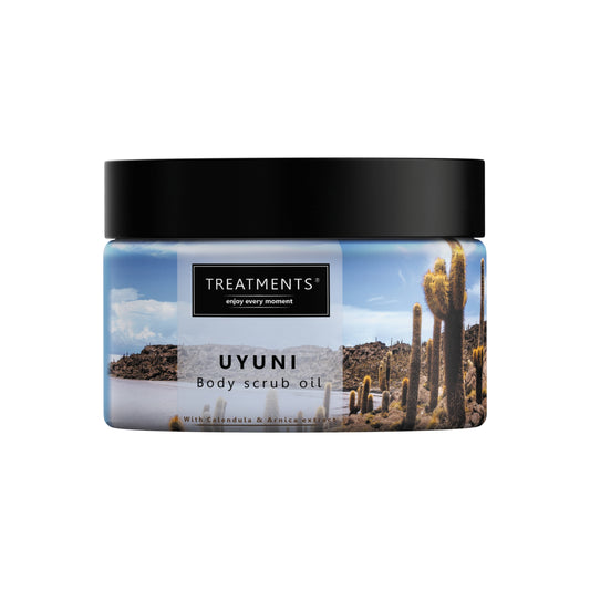 Uyuni Body Scrub Oil – 500g | Sea Salt & Nourishing Oils Exfoliator