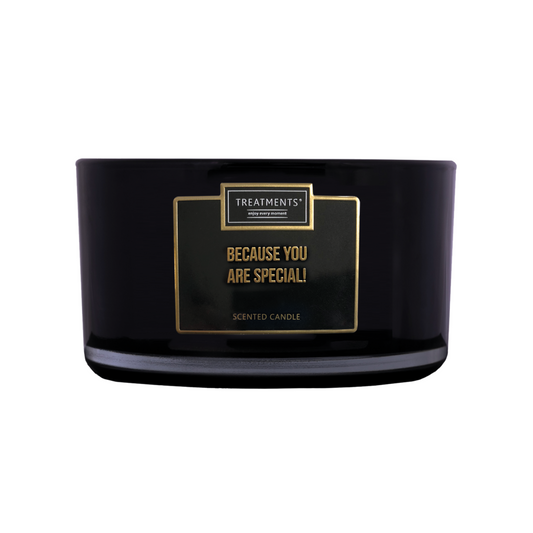 XL Scented Candle – Because You Are Special – 600g | Bergamot, Orris & Amber