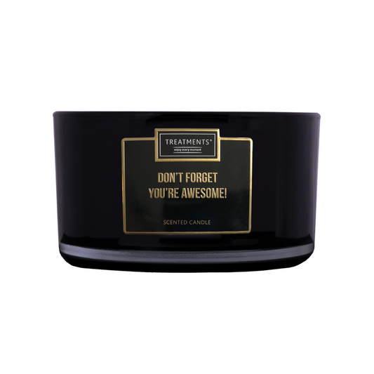 Luxury Scented Candle XL – 600g | Tonka, Amber & Vanilla Aromatherapy