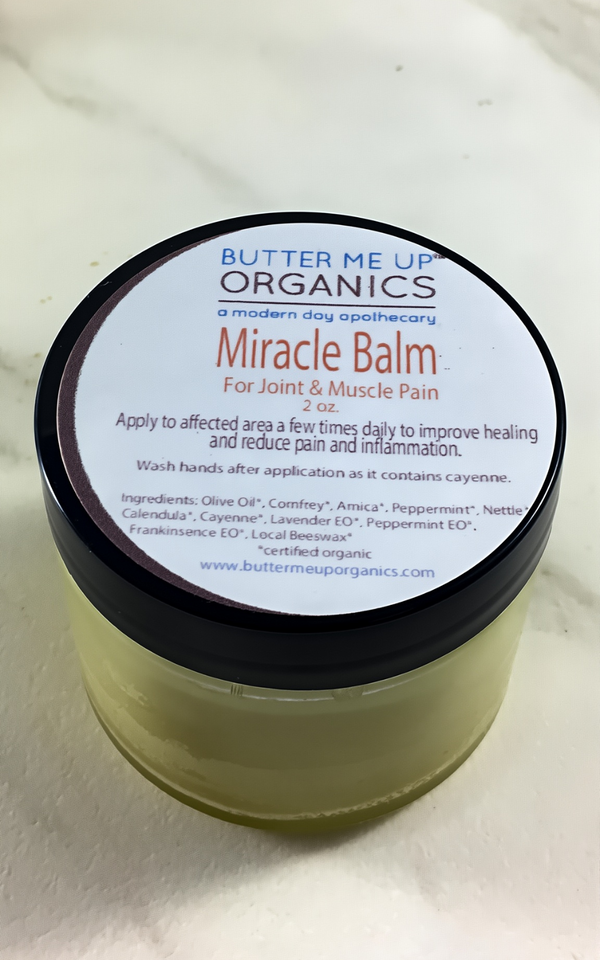 Organic Herbal pain balm for muscle and joint pain